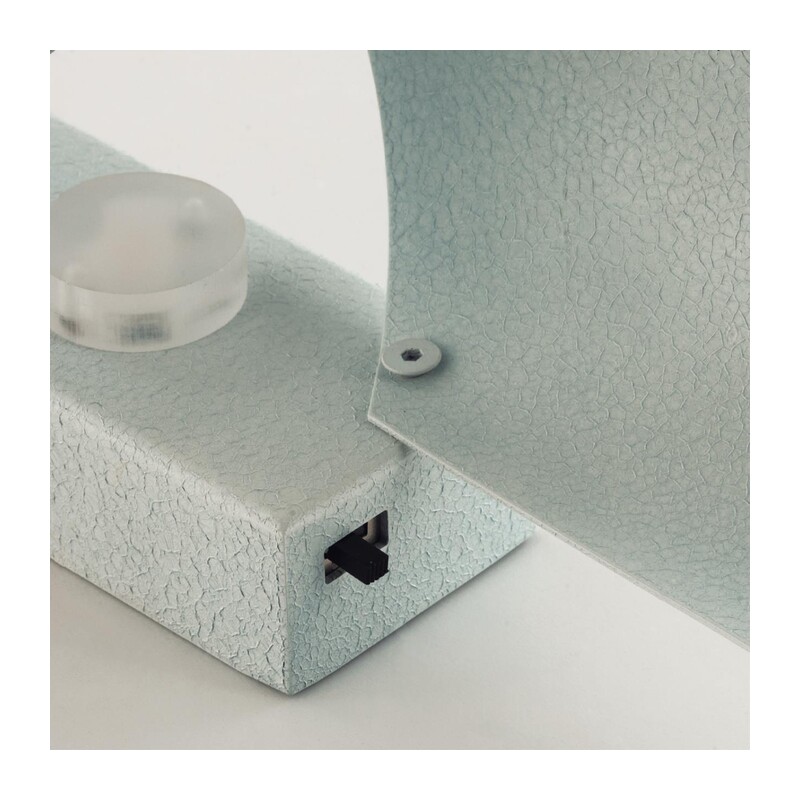7100/6WL HIGHTECH ODL25 443 Настенный светильник white ice crack металл/акрил IP20 LED 15W 3000K/4000K 220-240V тумблер на корпусе BOCCOLO 2