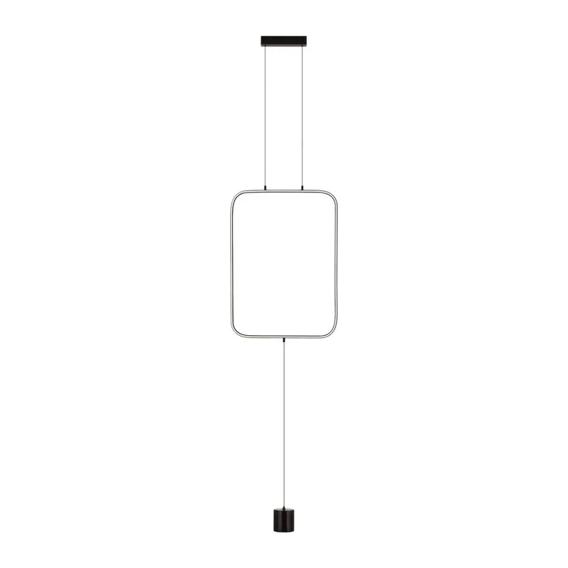 7022/27FLA HIGHTECH ODL25 283 Напольный светильник черный/металл/акрил IP20 LED 3000K 220V TEO