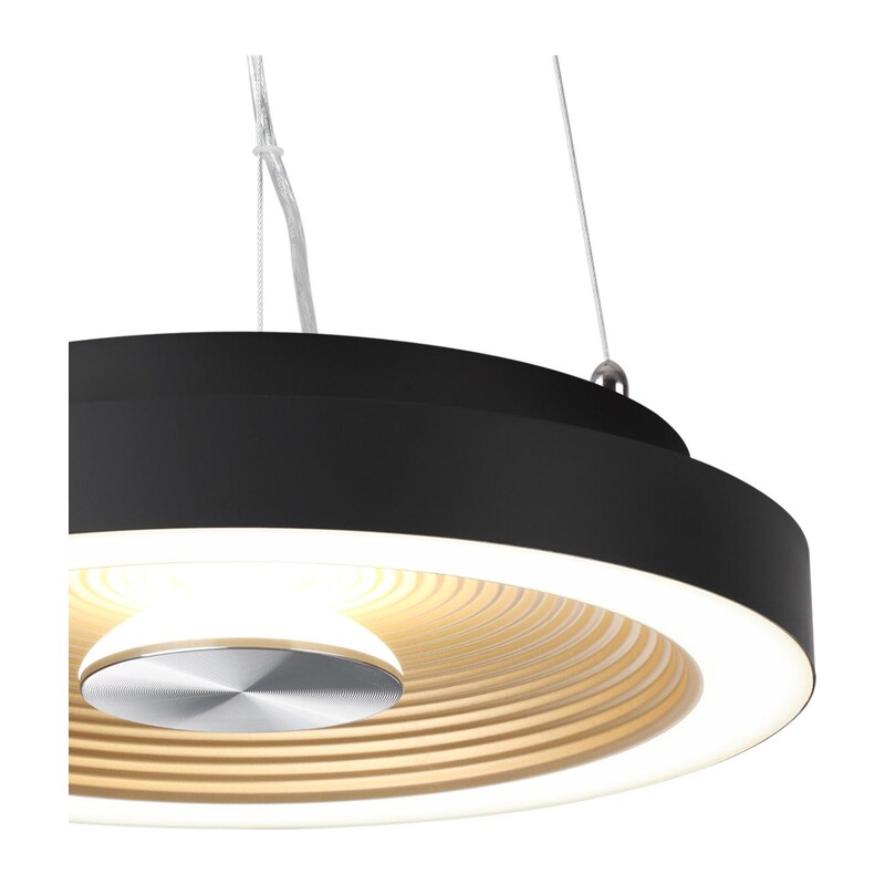 7753/18L MITRA LED SN 535 Светильник пластик/белый/черный/золотой LED 18Вт 4000K D320 IP54 QUANTUM 7