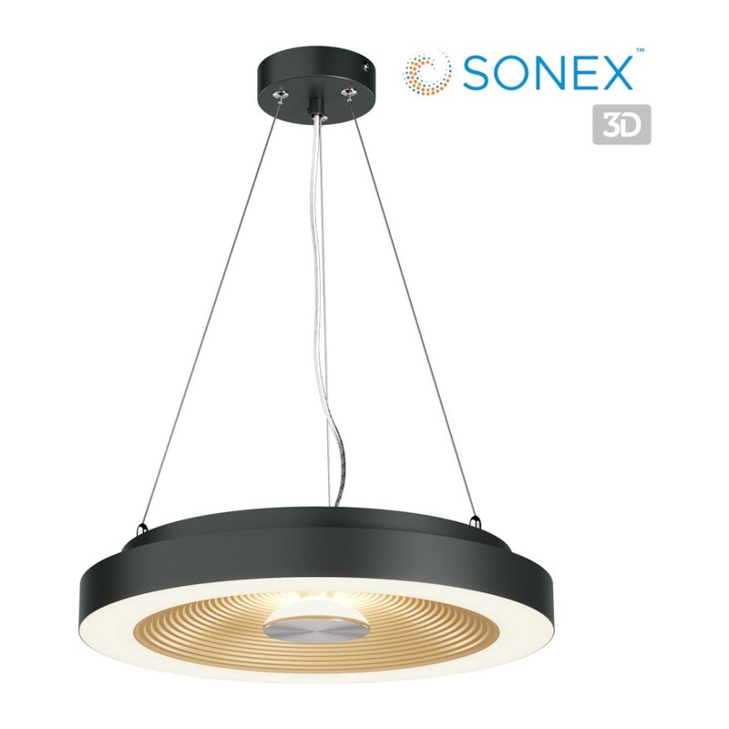 7753/25L MITRA LED SN 535 Светильник пластик/белый/черный/золотой LED 25Вт 4000K D400 IP54 QUANTUM 8