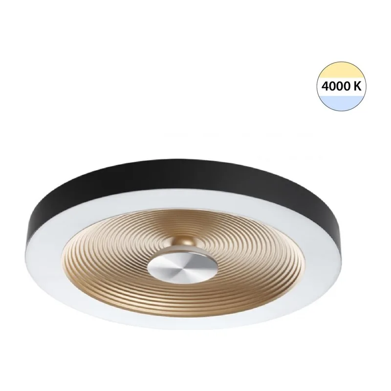 7753/25L MITRA LED SN 535 Светильник пластик/белый/черный/золотой LED 25Вт 4000K D400 IP54 QUANTUM