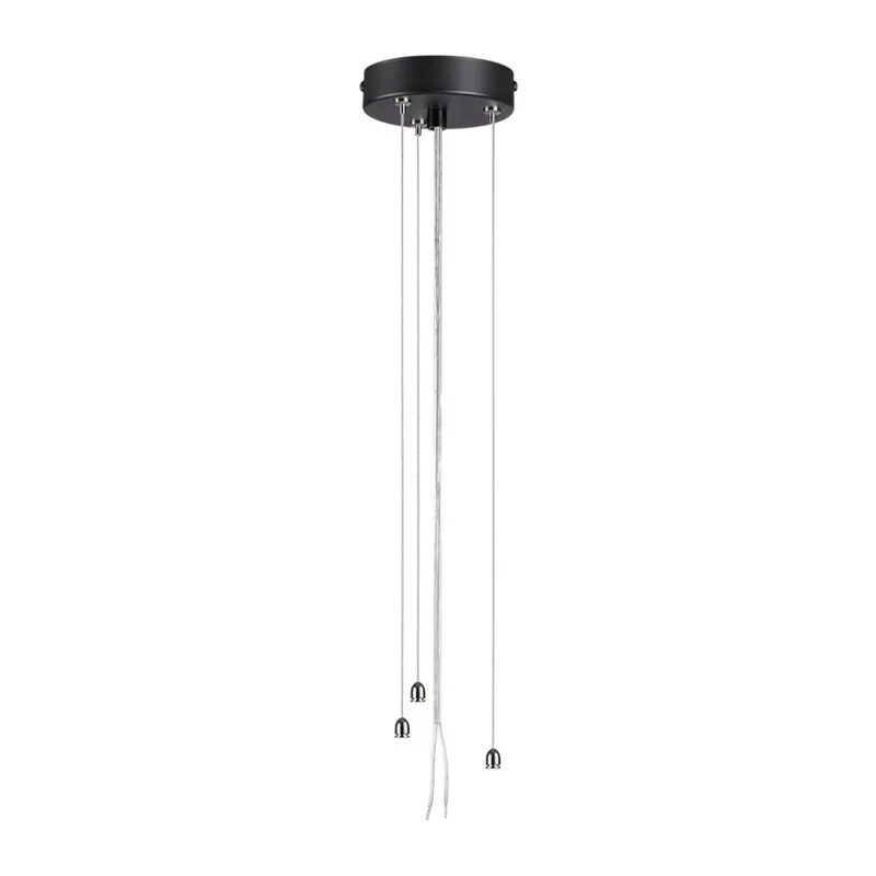 7753/L SN 535 Подвесное крепление для светильника QUANTUM LED металл/черный 1,5м QUANTUM