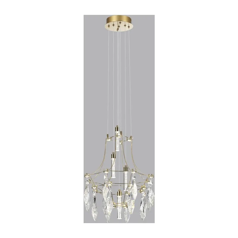 7000/35L CLASSIC ODL_EX25 069 Подвесной светильник металл/хрусталь/нерж сталь IP20 LED 35W 4000K 220-240V FLAMENCO 3