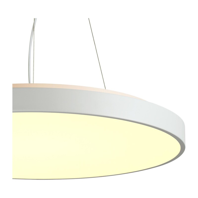 7755/92L MITRA LED SN 539 Светильник металл/акрил/белый LED (80Вт+12Вт) 3000K+3000K D800 IP20 подсветка QUASAR 6