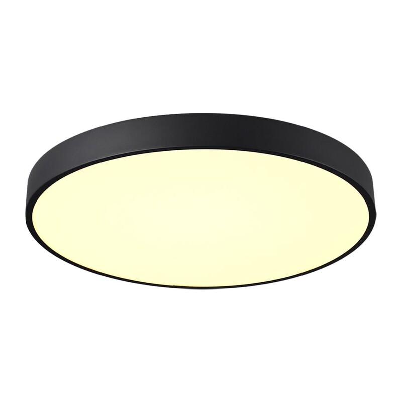 7756/70L MITRA LED SN 539 Светильник металл/акрил/черный LED (60Вт+10Вт) 3000K+3000K D600 IP20 подсветка QUASAR 5