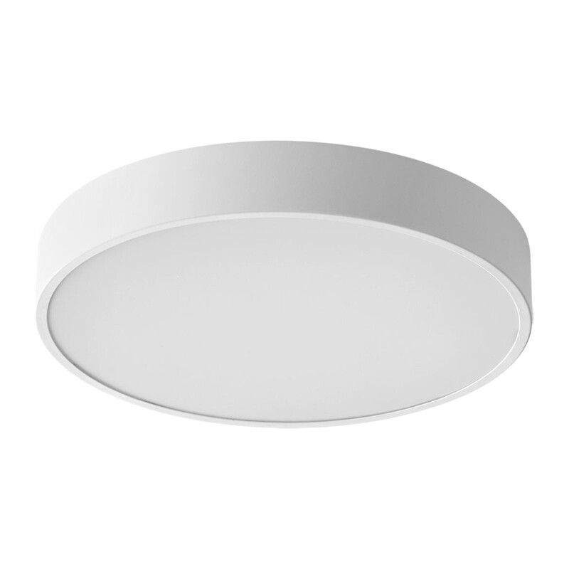 7757/48L MITRA LED SN 539 Светильник металл/акрил/белый LED (40Вт+8Вт) 4000K+4000K D500 IP20 подсветка QUASAR 3