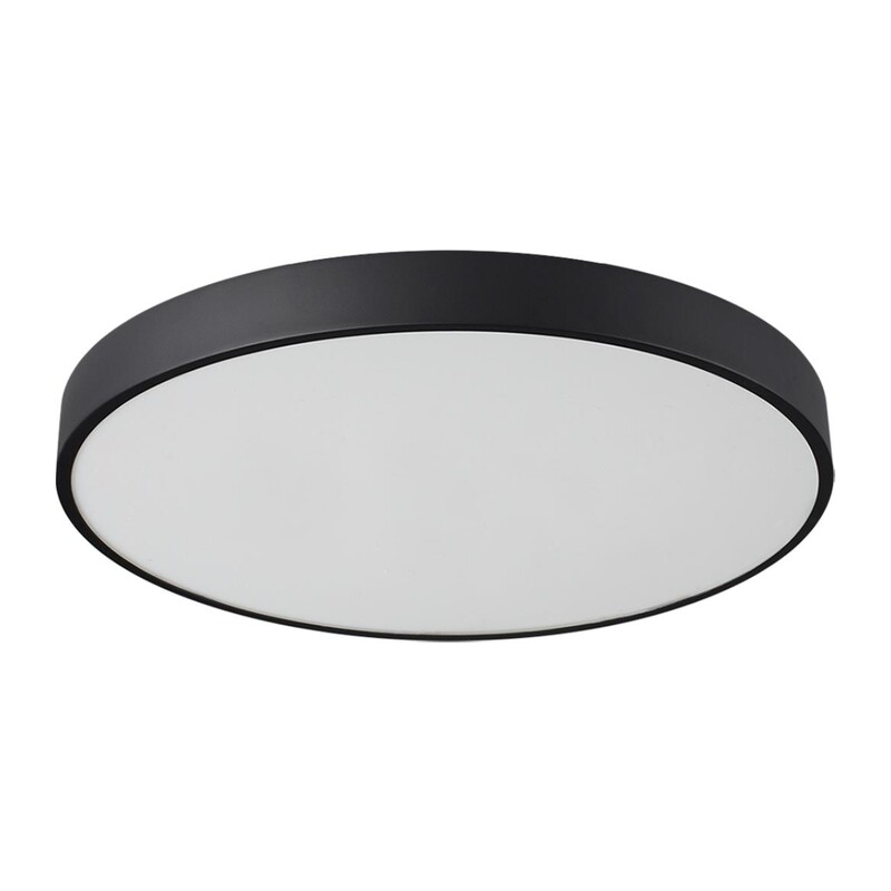 7758/70L MITRA LED SN 539 Светильник металл/акрил/черный LED (60Вт+10Вт) 4000K+4000K D600 IP20 подсветка QUASAR 3