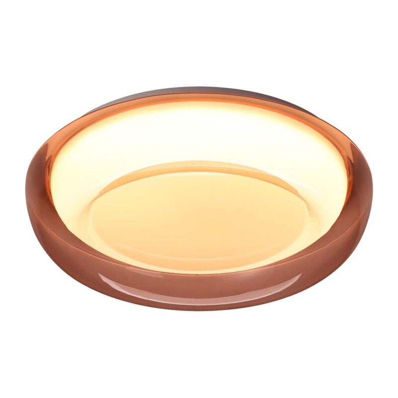 7778/DLN COLOR SN 112 Светильник пластик/белый/розовый LED 48Вт 3000/4000/6000К D400 IP43 CCT PORTMAN 7