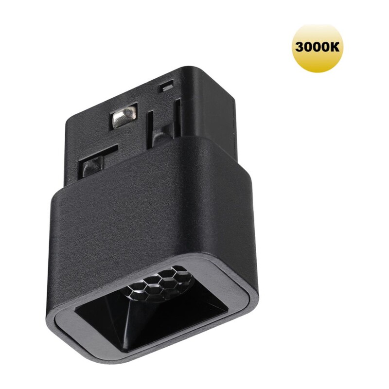 359513 SHINO NT24 164 черный Трековый светильник для низковольтного шинопровода IP20 LED 3W 48V 3000K 120Лм FLUM 4