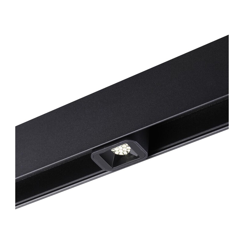 359513 SHINO NT24 164 черный Трековый светильник для низковольтного шинопровода IP20 LED 3W 48V 3000K 120Лм FLUM