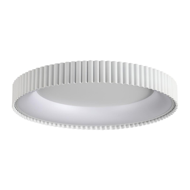 7763/56L AVRA LED SN 576 Светильник металл/белый LED 56Вт 3000/4000/6000K D500 IP43 ССТ SHARMEL 3