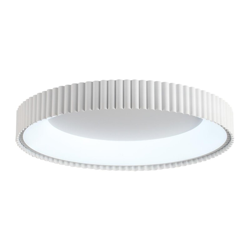7763/56L AVRA LED SN 576 Светильник металл/белый LED 56Вт 3000/4000/6000K D500 IP43 ССТ SHARMEL 7