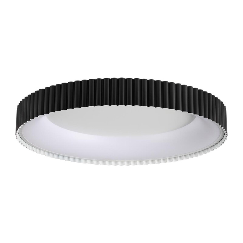7764/56L AVRA LED SN 576 Светильник металл/белый/черный LED 56Вт 3000/4000/6000K D500 IP43 ССТ SHARMEL 3