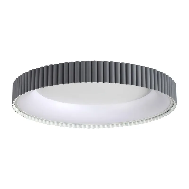 7765/56L AVRA LED SN 576 Светильник металл/белый/серый LED 56Вт 3000/4000/6000K D500 IP43 ССТ SHARMEL 2