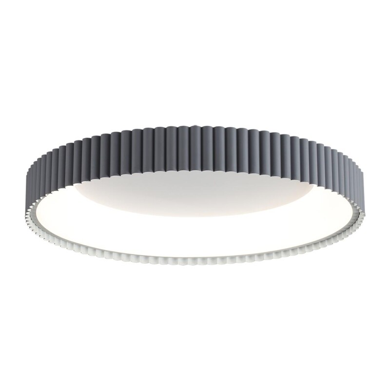 7765/56L AVRA LED SN 576 Светильник металл/белый/серый LED 56Вт 3000/4000/6000K D500 IP43 ССТ SHARMEL 5