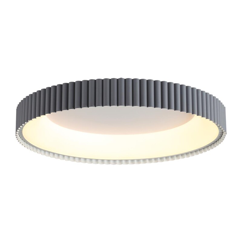 7765/56L AVRA LED SN 576 Светильник металл/белый/серый LED 56Вт 3000/4000/6000K D500 IP43 ССТ SHARMEL 6