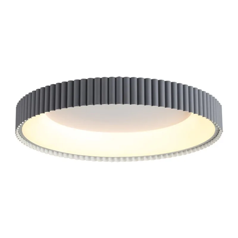 7765/56L AVRA LED SN 576 Светильник металл/белый/серый LED 56Вт 3000/4000/6000K D500 IP43 ССТ SHARMEL 5