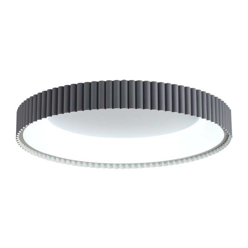 7765/56L AVRA LED SN 576 Светильник металл/белый/серый LED 56Вт 3000/4000/6000K D500 IP43 ССТ SHARMEL 7