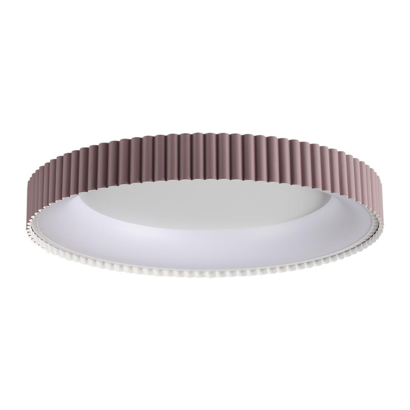 7766/56L AVRA LED SN 576 Светильник металл/белый/мокко LED 56Вт 3000/4000/6000K D500 IP43 ССТ SHARMEL 3