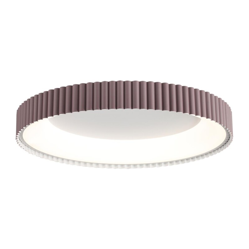 7766/56L AVRA LED SN 576 Светильник металл/белый/мокко LED 56Вт 3000/4000/6000K D500 IP43 ССТ SHARMEL 5