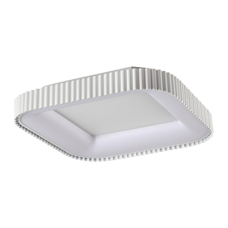 7767/56L AVRA LED SN 578 Светильник металл/белый LED (56Вт+14Вт) 3000-6000K 500х500 IP43 пульт ДУ+подсветка SHARMEL 3