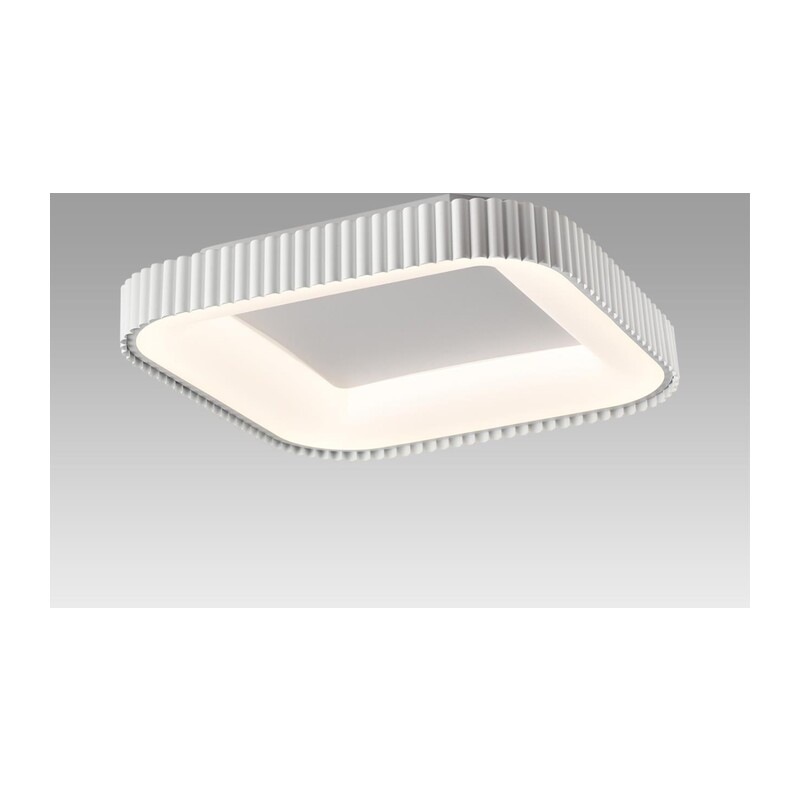7767/56L AVRA LED SN 578 Светильник металл/белый LED (56Вт+14Вт) 3000-6000K 500х500 IP43 пульт ДУ+подсветка SHARMEL 4