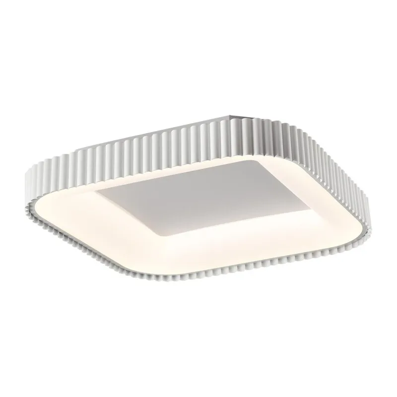 7767/56L AVRA LED SN 578 Светильник металл/белый LED (56Вт+14Вт) 3000-6000K 500х500 IP43 пульт ДУ+подсветка SHARMEL 4
