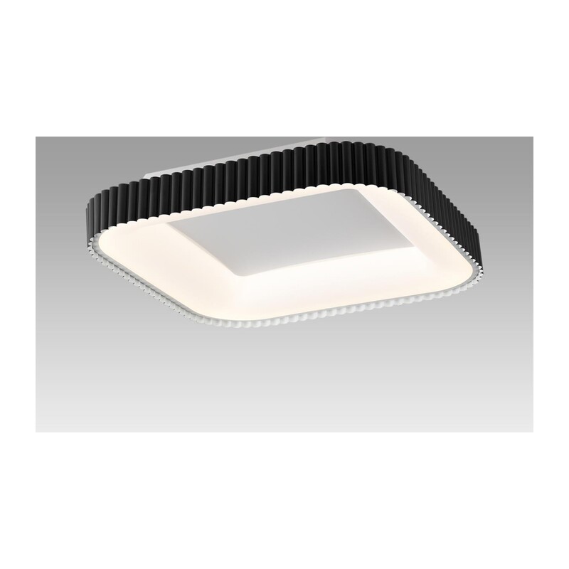 7768/56L AVRA LED SN 578 Светильник металл/белый/черный LED (56Вт+14Вт) 3000-6000K 500х500 IP43 пульт ДУ+подсветка SHARMEL 4