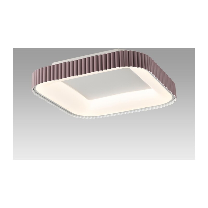 7770/56L AVRA LED SN 578 Светильник металл/белый/мокко LED (56Вт+14Вт) 3000-6000K 500х500 IP43 пульт ДУ+подсветка SHARMEL 4