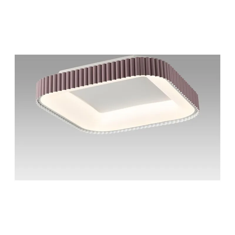 7770/56L AVRA LED SN 578 Светильник металл/белый/мокко LED (56Вт+14Вт) 3000-6000K 500х500 IP43 пульт ДУ+подсветка SHARMEL 3
