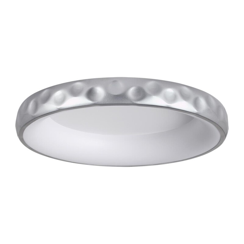 7772/56L AVRA LED SN 566 Светильник металл/белый/серебряный LED 56Вт 3000/4000/6000K D500 IP43 ССТ LACUNA 3