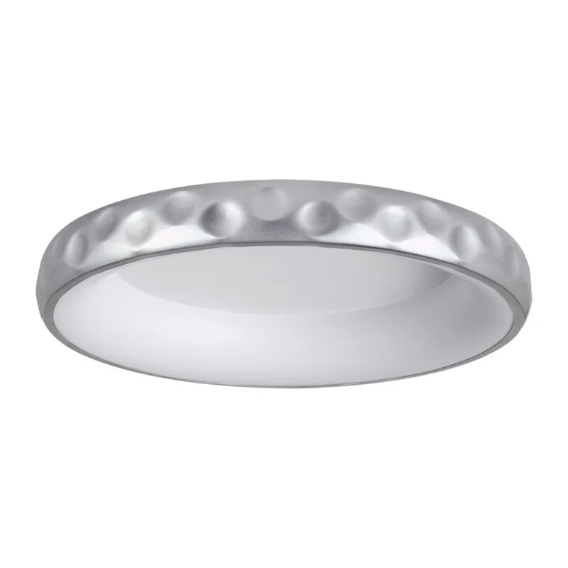 7772/56L AVRA LED SN 566 Светильник металл/белый/серебряный LED 56Вт 3000/4000/6000K D500 IP43 ССТ LACUNA 2