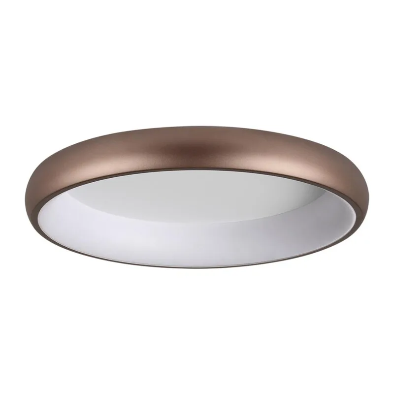 7773/56L AVRA LED SN 565 Светильник металл/белый/кофейный LED 56Вт 3000/4000/6000K D500 IP43 ССТ CHOCO 3