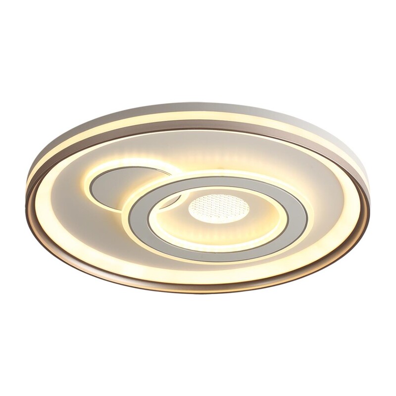 7785/85L PIKO LED SN 607 Светильник металл/белый/бронза LED 85Вт 3000-6500K D490 IP20 пульт ДУ GEMINI 7