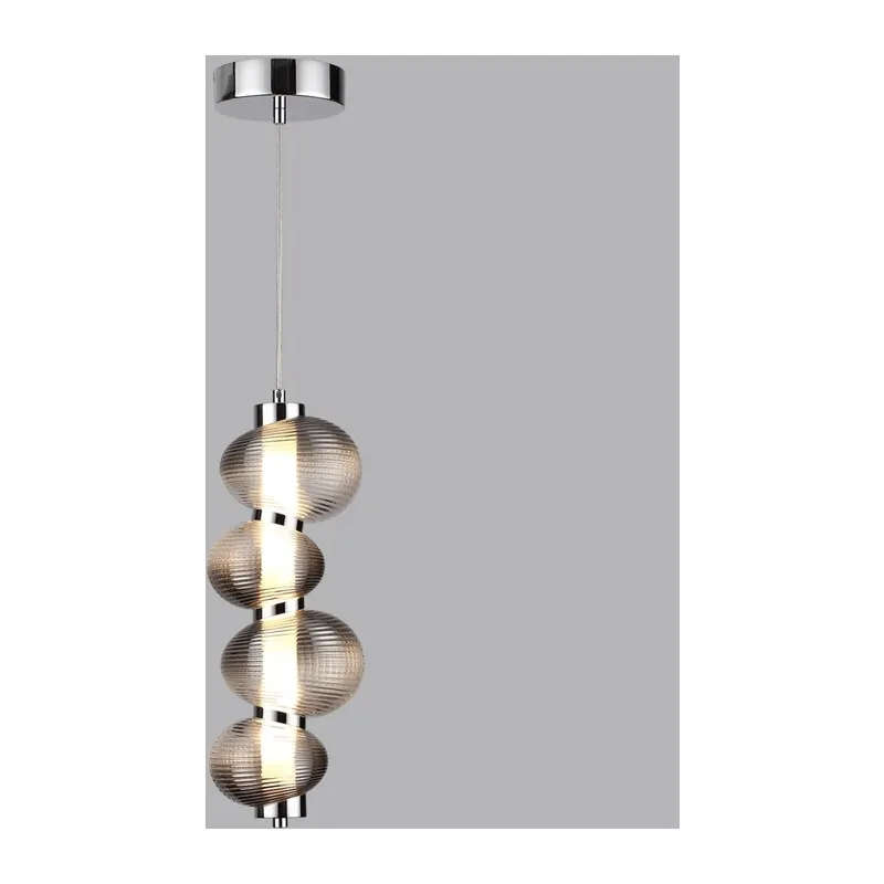 5096/17L L-VISION ODL25 361 хром/дымчатый градиент/металл/стекло Подвес LED 17W 4000K 2686Лм BRUCO 3