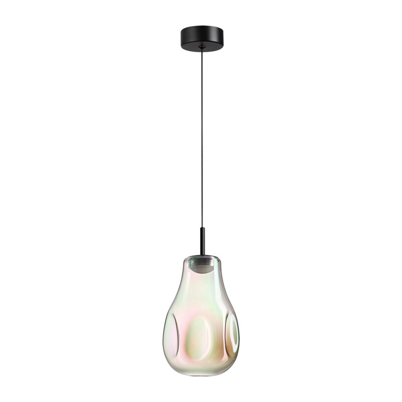 5098/4LB PENDANT ODL25 365 черный/бензиновый/металл/стекло Подвес LED 4W 4000K 388Лм NAVE 5