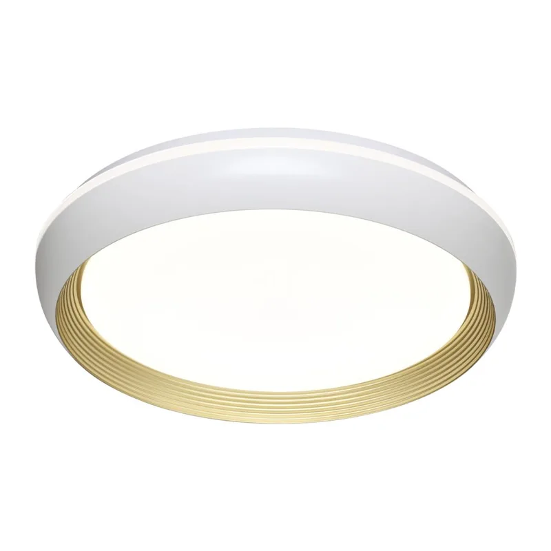7650/ELN PALE SN 141 Светильник пластик/золотой LED 76Вт 3000/4000/6000К D480 IP43 CCT TOFIQ WHITE