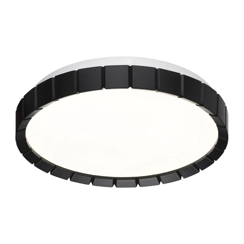 7649/CLN PALE SN 142 Светильник пластик/белый/черный LED 36Вт 4000К D336 IP43 ATABI BLACK 2