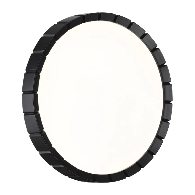 7649/CLN PALE SN 142 Светильник пластик/белый/черный LED 36Вт 4000К D336 IP43 ATABI BLACK