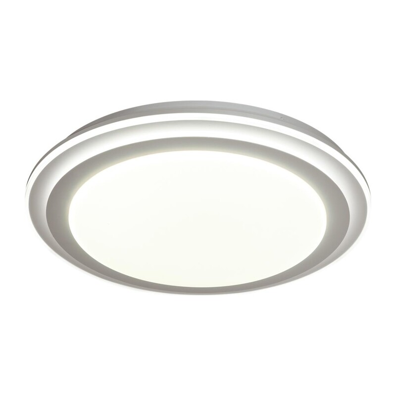 7617/DLN PALE SN 151 Светильник пластик/белый LED 48Вт 3000/4000/6000K D410 IP43 CCT SETTA 4