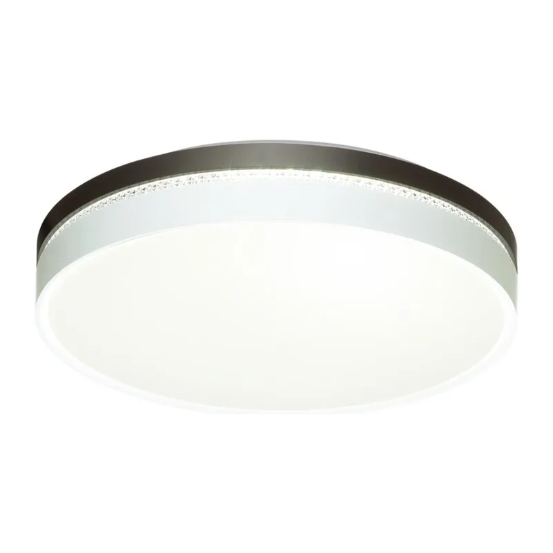 7668/ELN COLOR SN 152 Светильник пластик/темно-кор. LED 76Вт 3000/4000/6000К D500 IP43 CCT NOHAVA BROWN 3