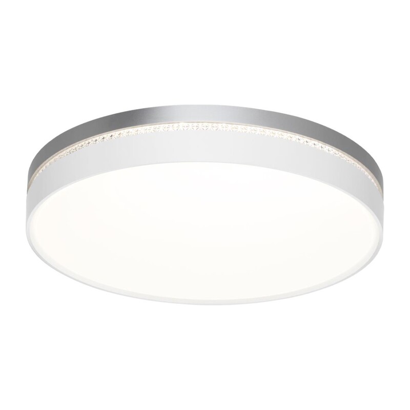7670/ELN COLOR SN 152 Светильник пластик/белый/серый LED 76Вт 3000/4000/6000К D500 IP43 CCT NOHAVA GREY 4