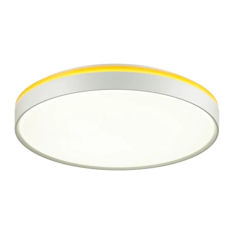 7709/ELN COLOR SN 154 Светильник пластик/желтый LED 76Вт 3000/4000/6000К D500 IP43 CCT KEZO YELLOW