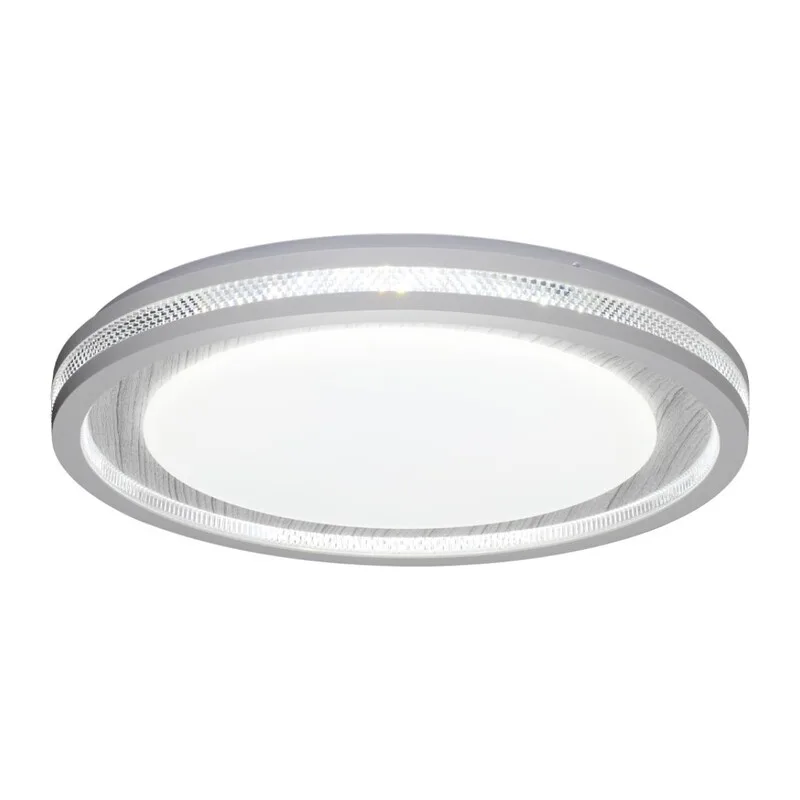7681/ELN COLOR SN 164 Светильник пластик/сер под дер LED 76Вт 3000/4000/6000K D480 IP43 CCT MAVI WOOD 3