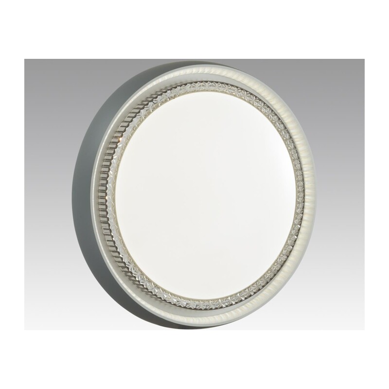 7644/ELN PALE SN 186 Светильник пластик/белый/серый LED 76Вт 3000/4000/6000К D520 IP43 CCT RAHIG 3