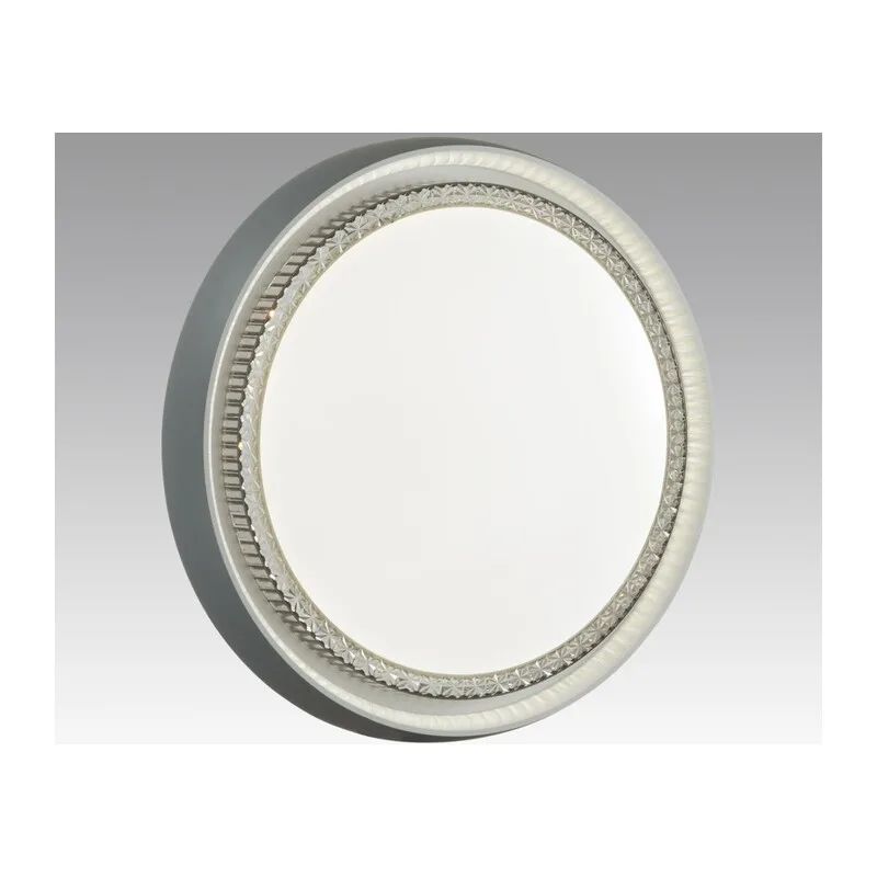 7644/ELN PALE SN 186 Светильник пластик/белый/серый LED 76Вт 3000/4000/6000К D520 IP43 CCT RAHIG 2