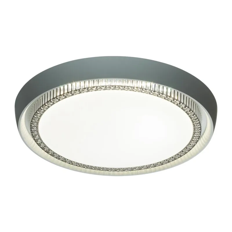 7644/ELN PALE SN 186 Светильник пластик/белый/серый LED 76Вт 3000/4000/6000К D520 IP43 CCT RAHIG 3