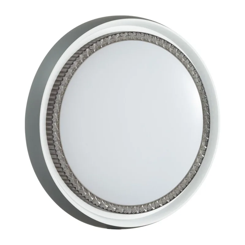 7644/ELN PALE SN 186 Светильник пластик/белый/серый LED 76Вт 3000/4000/6000К D520 IP43 CCT RAHIG