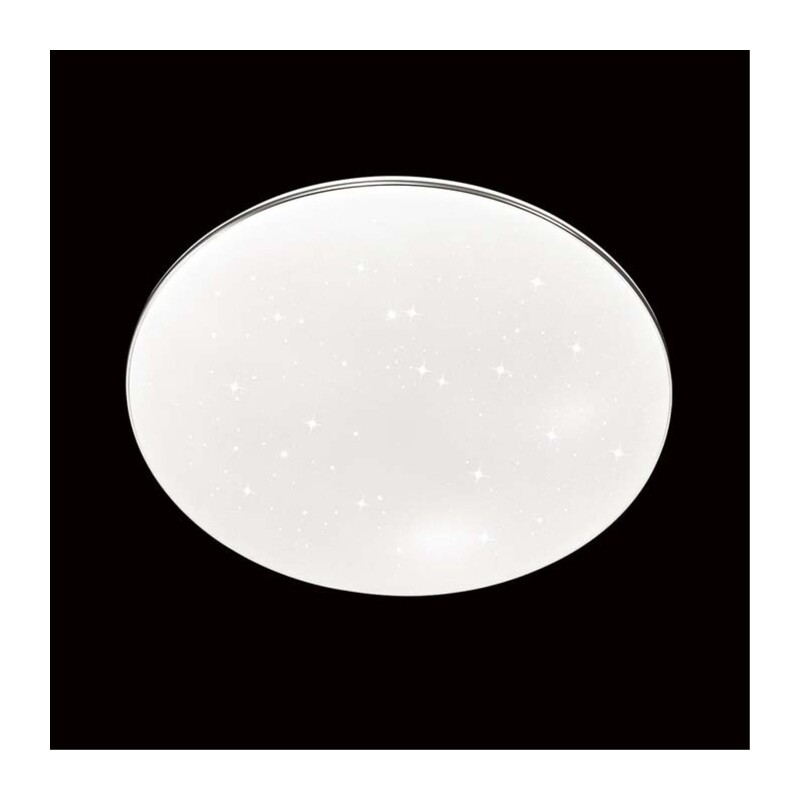 2052/CLN PALE SN 211 Светильник пластик/белый/хром LED 36Вт 4000K D360 IP43 ABASI 3
