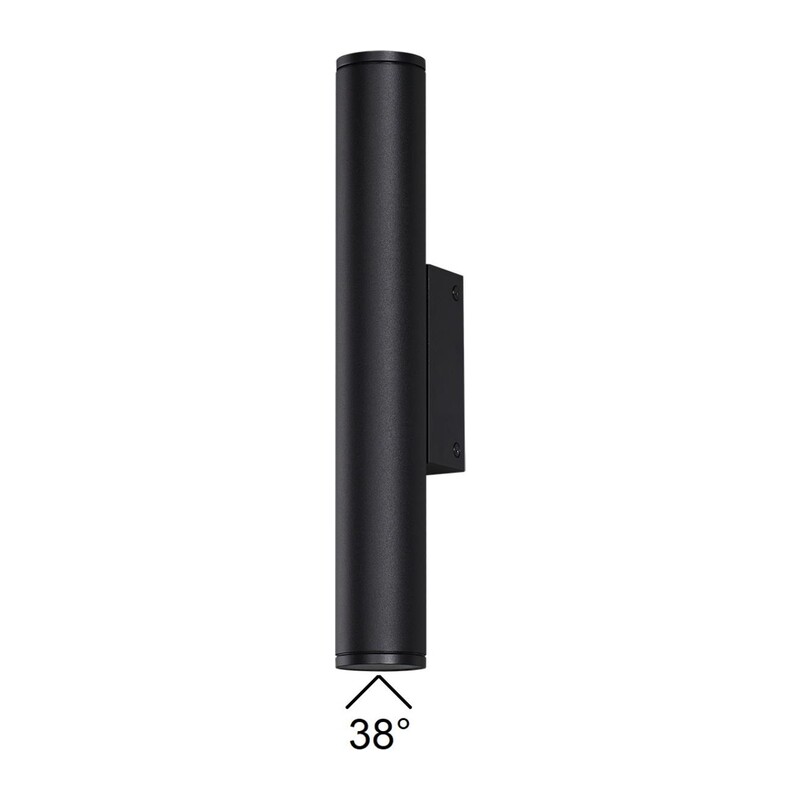 7105/6WL NATURE ODL25 683 настенный светильник металл IP54 LED 2*3W 3000K 85-265V TUBUS 4